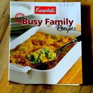 Campbell's Busy Family Recipes spiral book